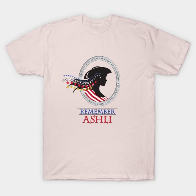 Female Patriot T-Shirt by DDGraphits